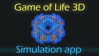 Conway's Game of Life 3D simulation app screenshot 3