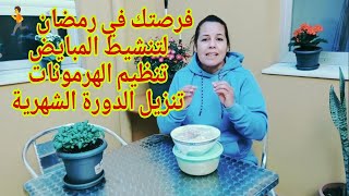 تنزيل الدورة المحبوسة والمتأخرة تنظيم الهرمونات وتنشيط المبايض