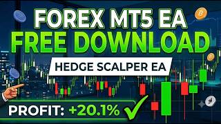 Free Download Forex MT4 Hedge Scalper Trading Robot