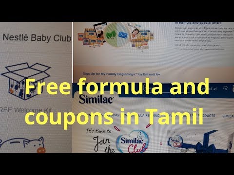 Free formula and coupons Canada|In Tamil|Similac|Enfamil|Nestle