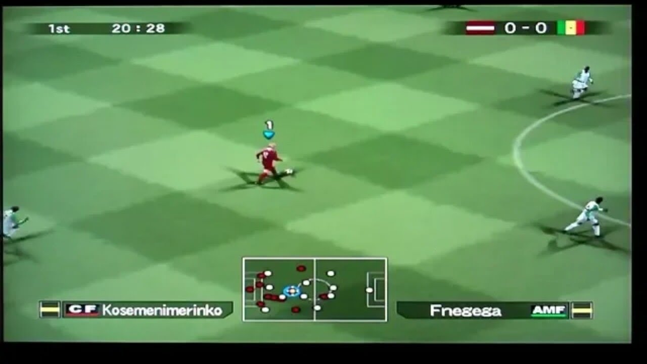 Pro Evolution Soccer 5 - PS2 Gameplay