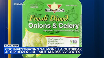 Multistate salmonella outbreak linked to recalled diced onion products