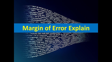 What is Margin of error?