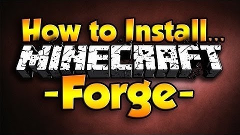 How To Install Minecraft Mods For Ver:1.6.4: Part 2:Forge Modloader