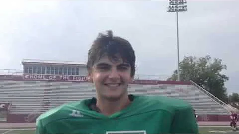 Destrehan quarterback Kohen Granier talks about lo...