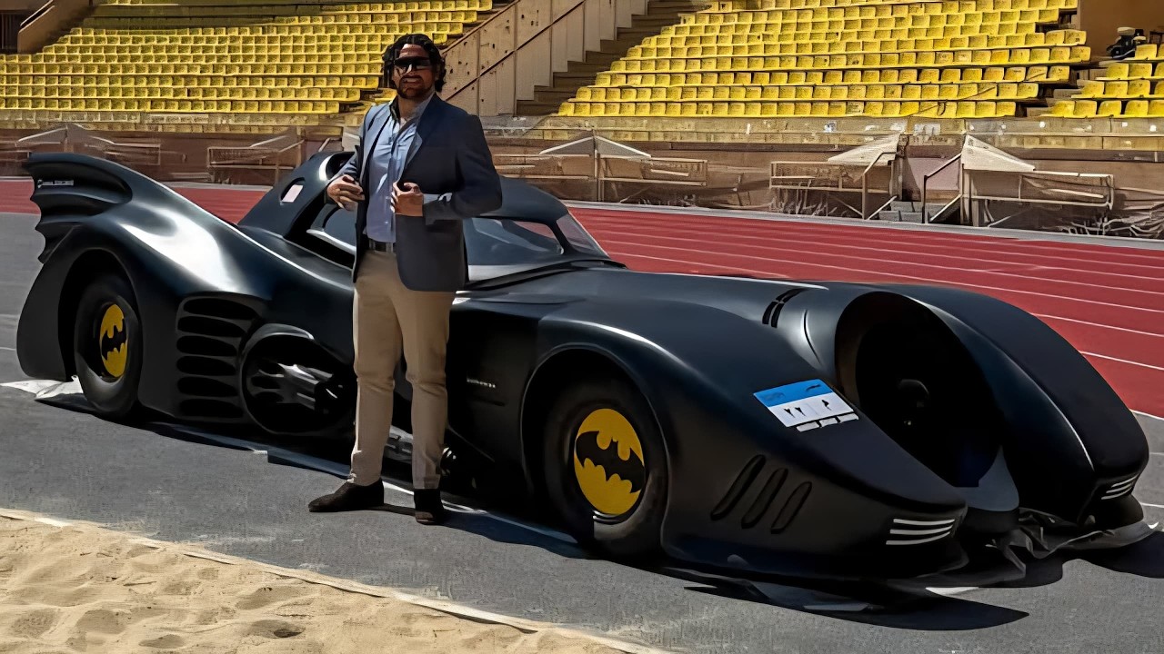 Did we really take the Batmobile to the stadium for the football match ...