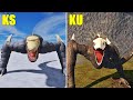 Kaiju Universe vs Kaiju Strikes 2 Skull Crawler Comparison