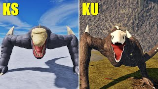 Kaiju Universe vs Kaiju Strikes 2 Skull Crawler Comparison