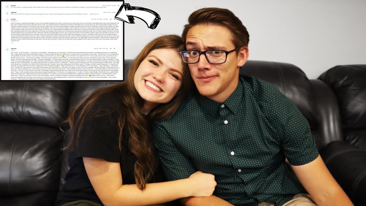 Читаем наши старые письма, которые мы писали друг другу