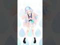 〘 クローバー♧クラブ -C♧C- 〙3Dで踊ってみた！ #雲瑠璃ラピス #vtuber #shorts
