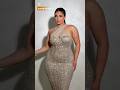 Erifili Curvy Model’s Luxury White Shine Outfit Ideas | Elegant &amp; Stylish Looks #plussizefashion