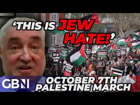 ‘This has EVERYTHING to do with HATING JEWS!’ | Palestine march set for October 7th BLASTED