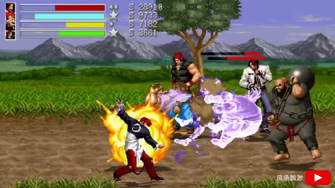 CADILLACS AND DINOSAURS KOF CHARACTER UNREASONABLE FULL GAMEPLAY(MUGEN)!