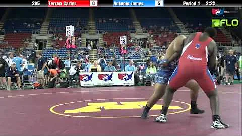 Cadet 285 - Terren Carter (Delaware) vs. Antonio J...