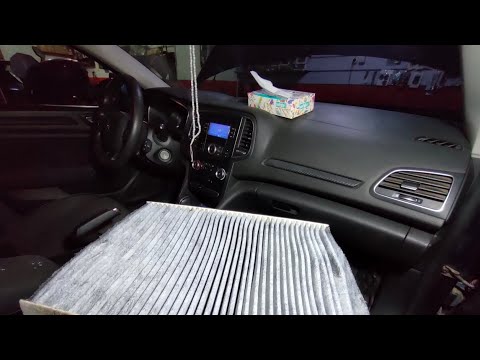   4     طريقه تغيير فلتر تكييف رينو ميجان