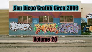 San Diego Graffiti Volume 20 Circa 2006 CameraMan George Camera Clan