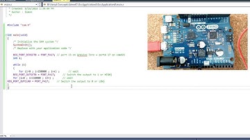 Arduino Zero and Atmel Studio 7 | Programming in C LED Blink Example