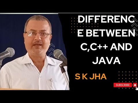Difference Between C,C++ & Java - YouTube