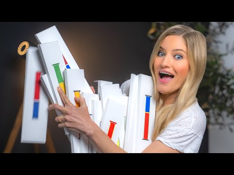 Unboxing ALL 22 International Apple Watch Bands!