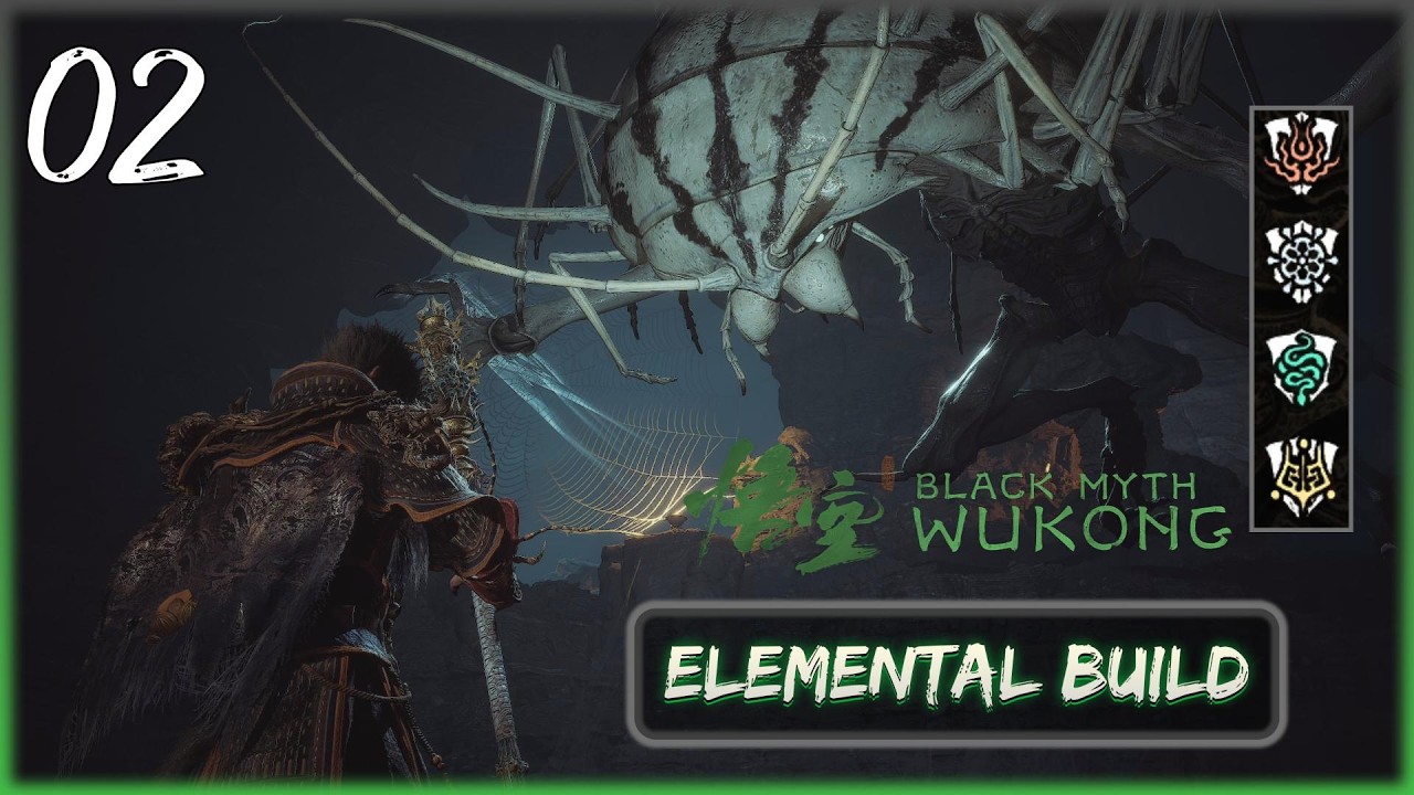 Этот билд Вуконга из Чёрных Мифов основан на стихийном хаосе!