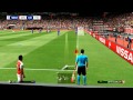 PES 2017 Uefa Champions League - Arsenal vs ACF Fiorentina Leg 1 and Leg 2