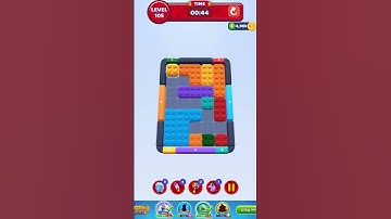 Color Block Jam Level 105 Walkthrough / Solution