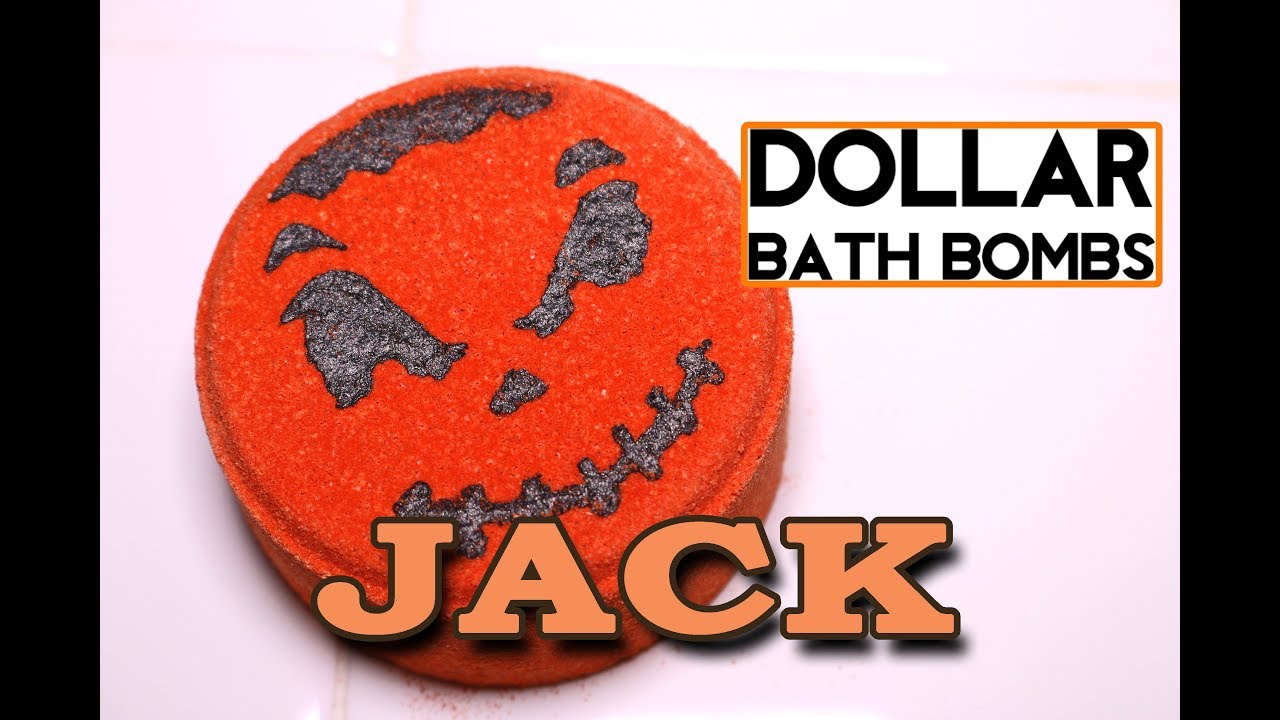 Dollar Bath Bombs JACK 🎃 Bath Bomb DEMO & Review Underwater View YouTube