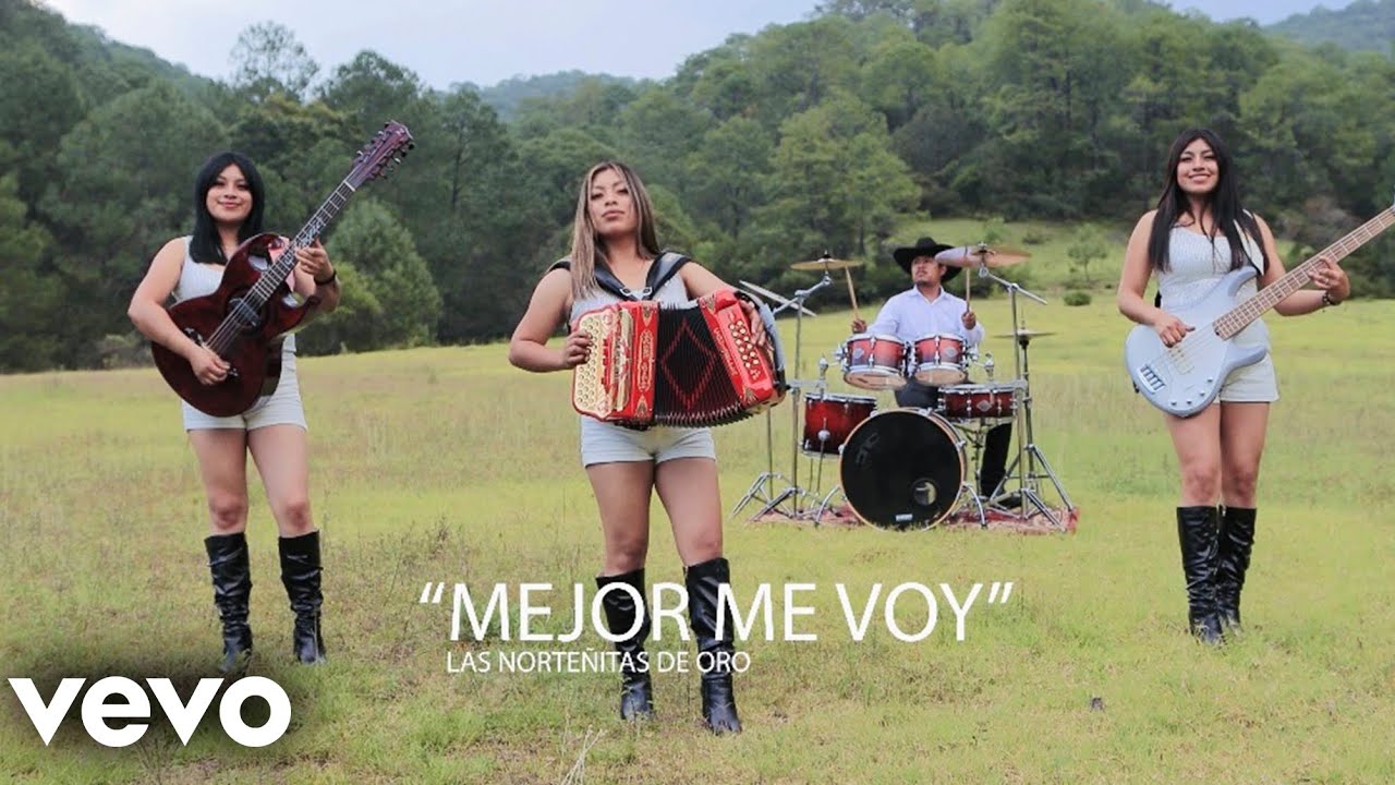 Mejor Me Voy - Las Norteñitas de Oro | Video Oficial
