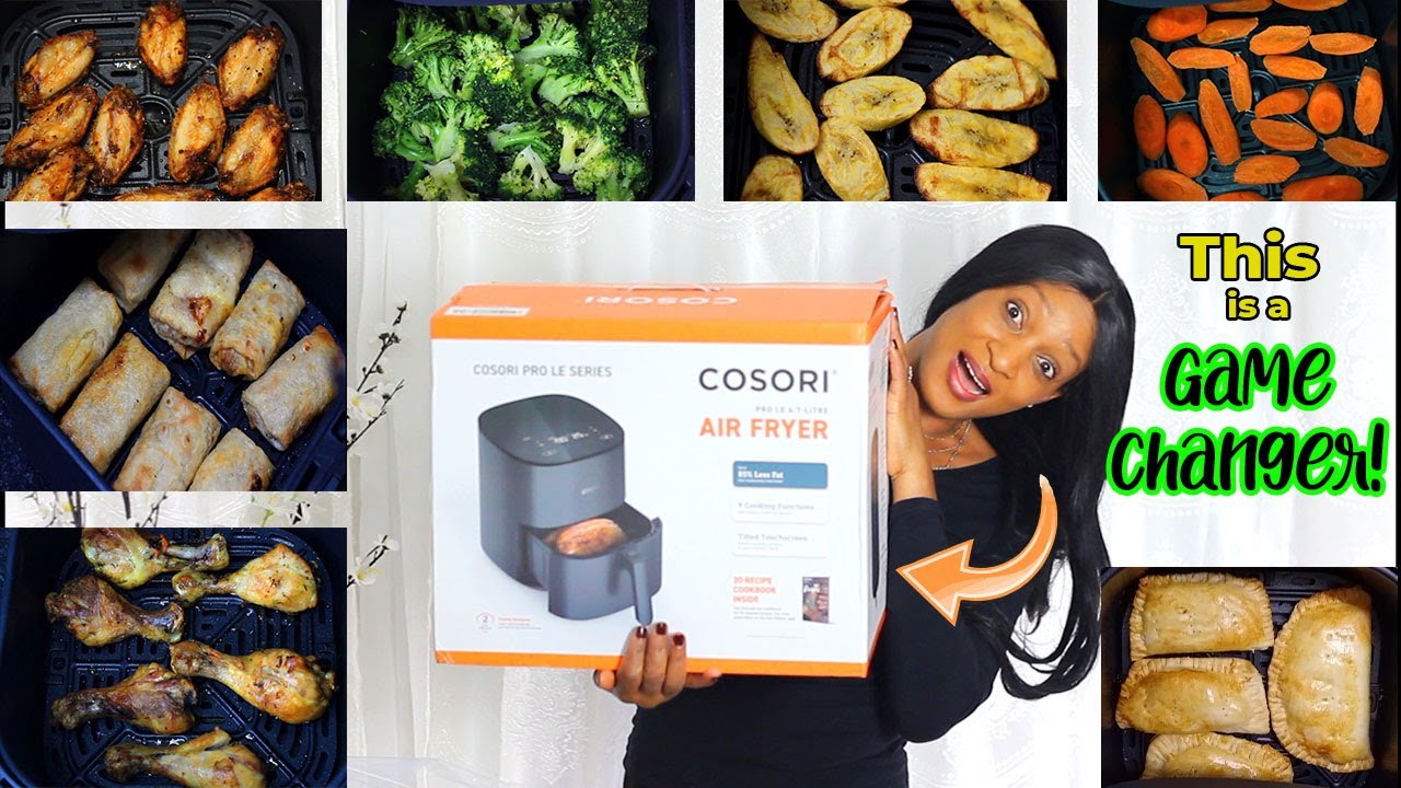 See what happened! I tried these recipes in the Air fryer + Cosori air fryer  Unboxing/ Review 