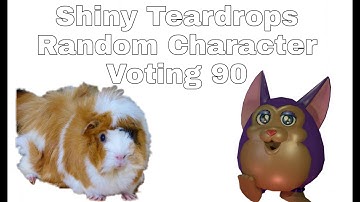 Shiny Teardrops Random Character Voting 90