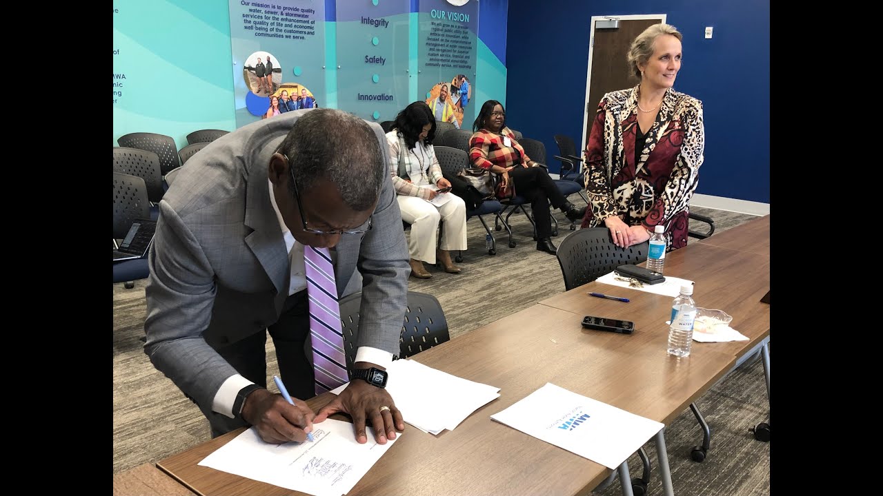 Ron Shipman addresses Macon Water Authority YouTube