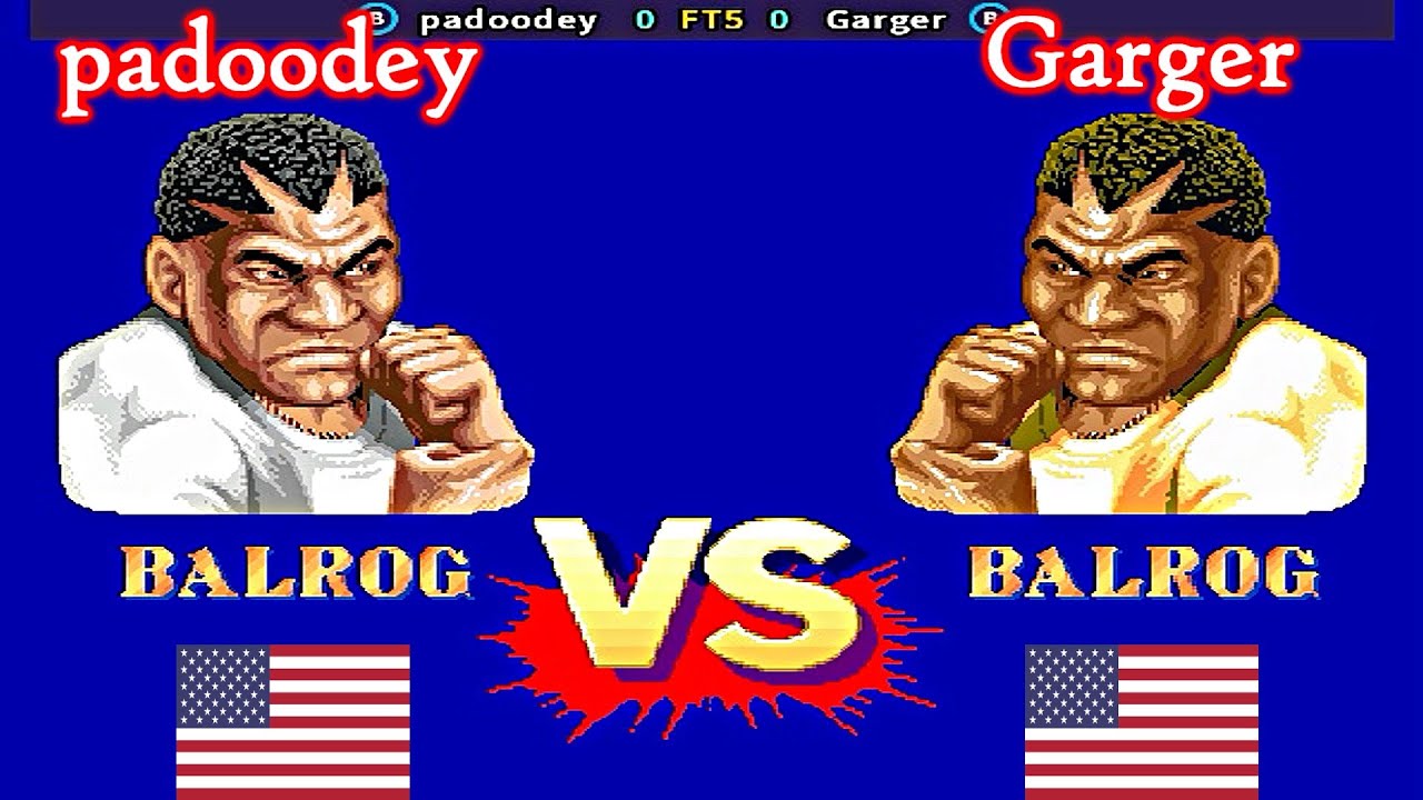 Street Fighter II': Hyper Fighting - padoodey vs Garger FT5 + Rematch