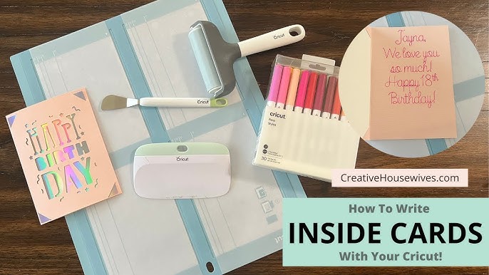 How to Use Cricut Pens with your Cricut – Draw/Write – Daydream