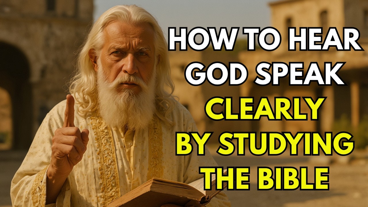 How to Hear God’s Voice Clearly Through Bible Study | Biblical Way to Listen to God Daily