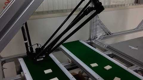 Delta Robot,  vision recognition 1