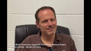 White Bluff Community, Savannah Community Memory Project:  Gordon Denney