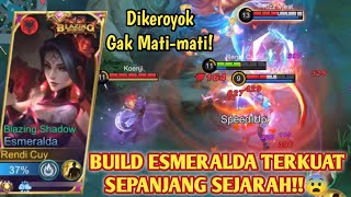 ESMERALDA TERKUAT GAK MATI-MATI!! - GINI RAHASIANYA - BUILD ESMERALDA TERKUAT 2023 - MOBILE LEGENDS