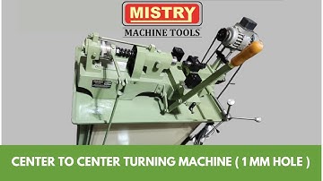 Turning Machine ( 1MM hole) - Mistry Machine Tools | #Brasspart #machinery  #turning