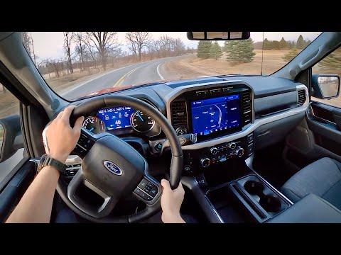 2021 Ford F-150 PowerBoost Hybrid - POV Driving Impressions