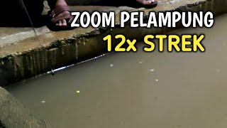 PLUNG LEPP..!! Zoom Pelampung 12x strek~Mancing ikan lele dikolam pemancingan