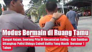 Pria Ini C4Buli Balita 1 Tahun Di Kecamatan Galing