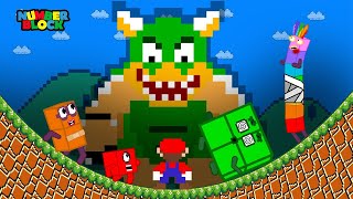 Mario & Numberblocks: Escape from the endless maze | MARIO Animation