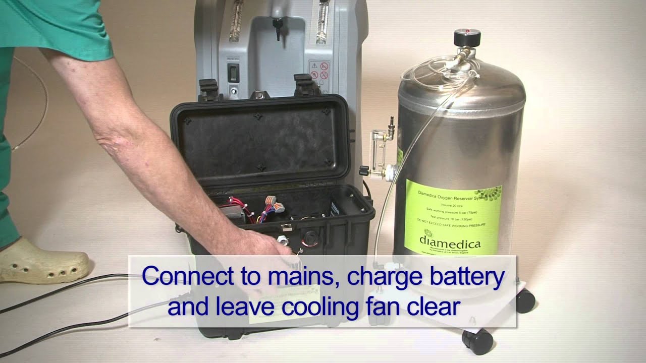 Diamedica Oxygen Reservoir Filling System