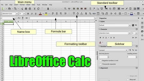LibreOffice Calc Guide Part-I | Excel to PDF | Print preview | Spreadsheet Tutorial