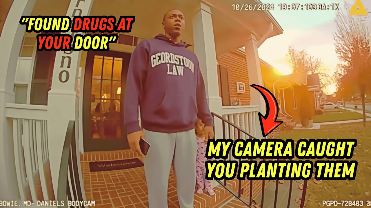 Cop Plants Evidence At Black Man's Door — Doorbell Cam Catches Everything, 45 Years Jail