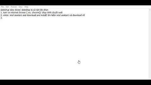 How to sketchup slow down when select object and workarounds