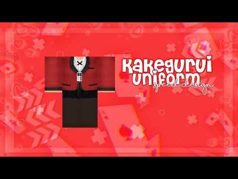 Making An Kakegurui Anime Outfit On Roblox Roblox Speed Design Youtube - kakegurui aesthetics roblox