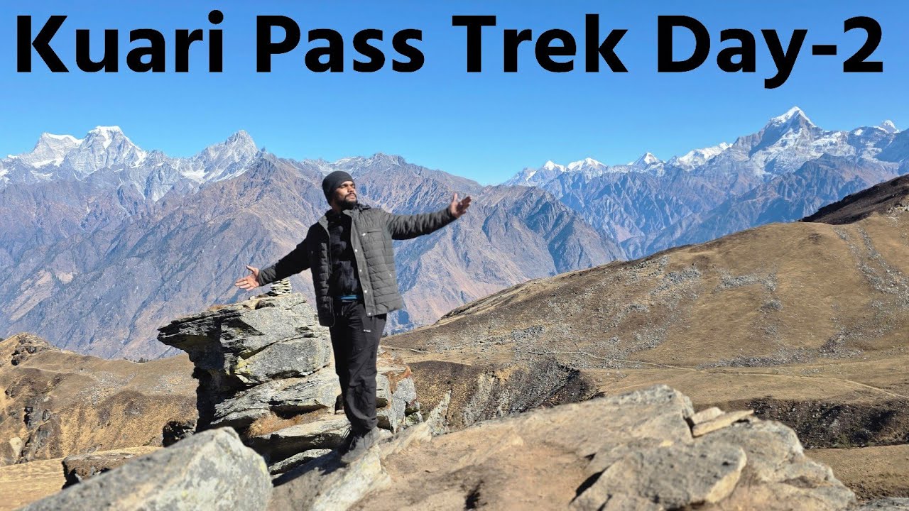 Kuari Pass Trek Day 2 || Gulling Top to Khullara Base Camp || Incline Trekking 