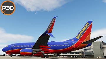 P3Dv5 - PMDG 737 NGXu | Denver to Reno