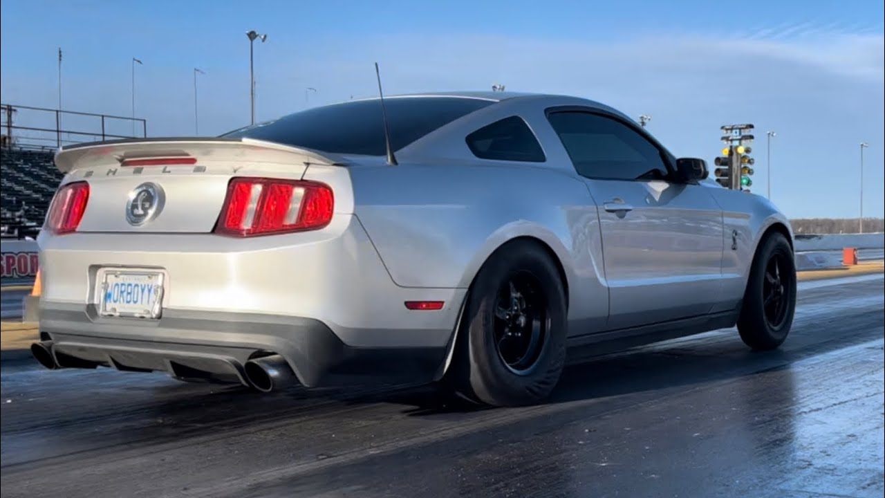 2011 Shelby gt500 11.1 @ 134mph - YouTube